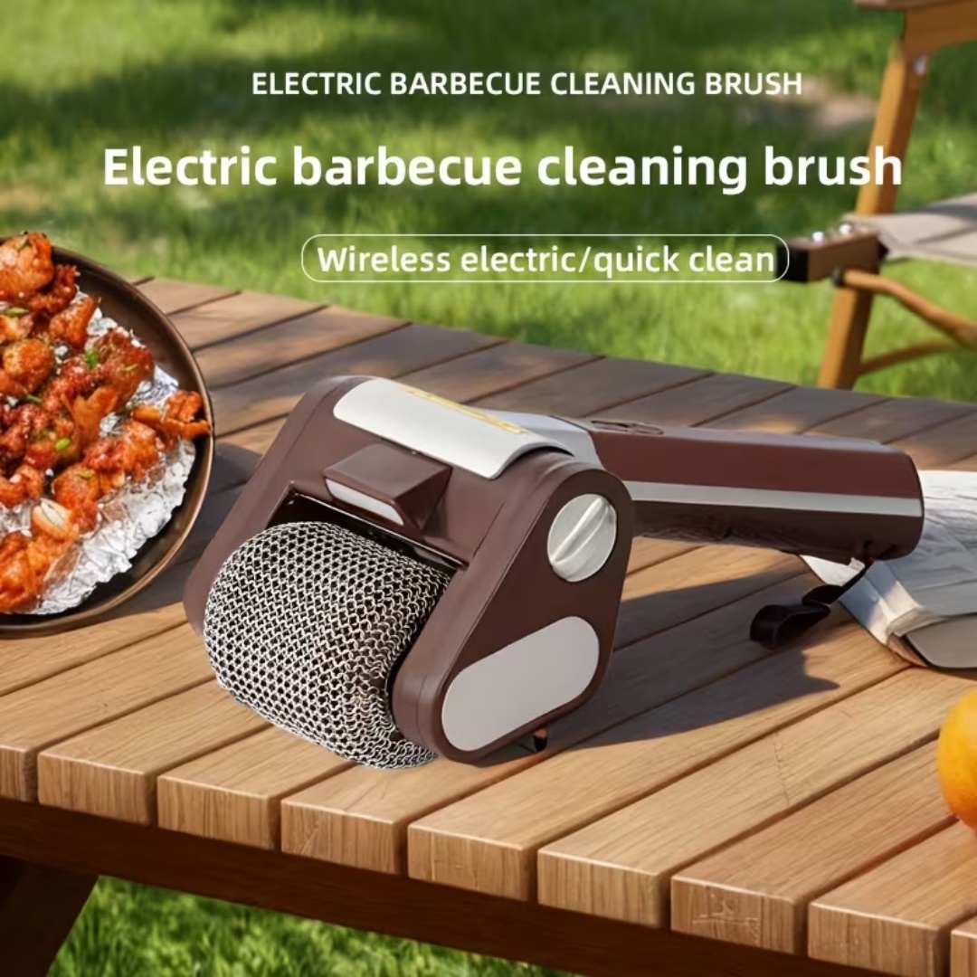 Outdoor Power Brush - 전기 그릴 청소용 무선 브러쉬 바베큐