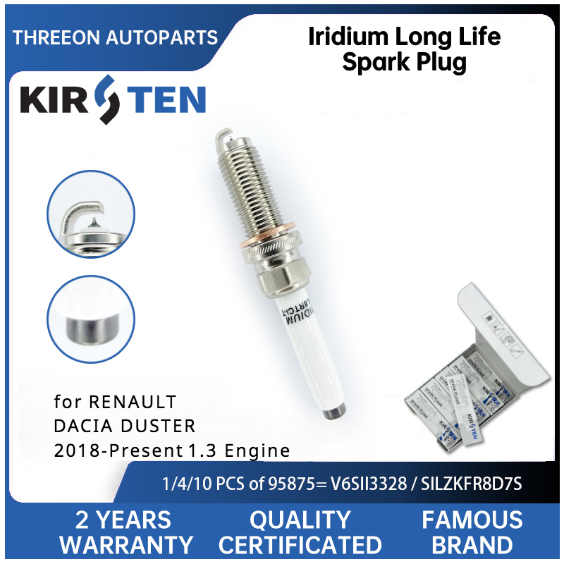 Bosch Spark Plug Iridium - KIRSTEN 이리듐 점화 플러그, 르노 CLIO