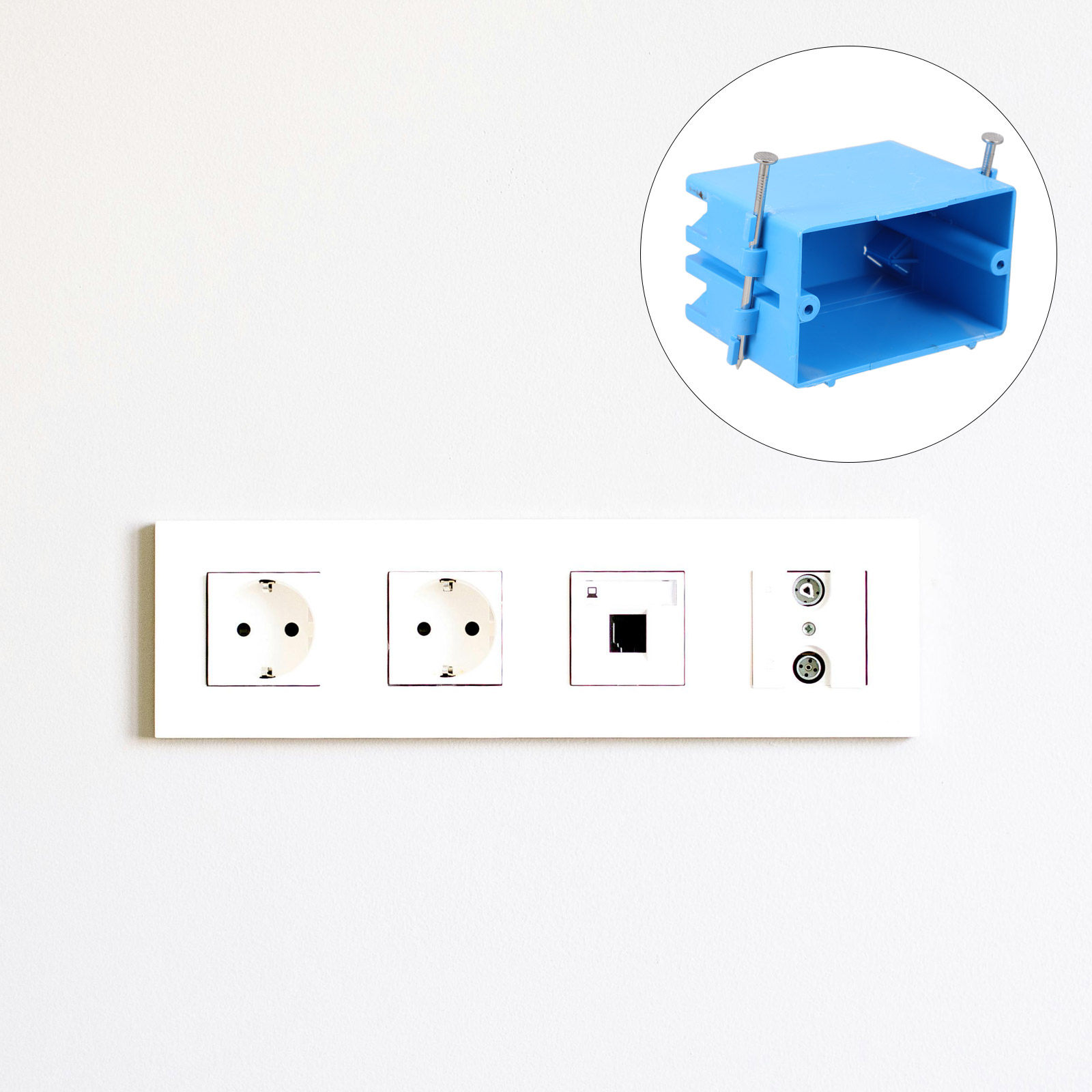 Outdoor Power Outlet Install - 야외용 전원 콘센트 박스 ABS 헤비듀티