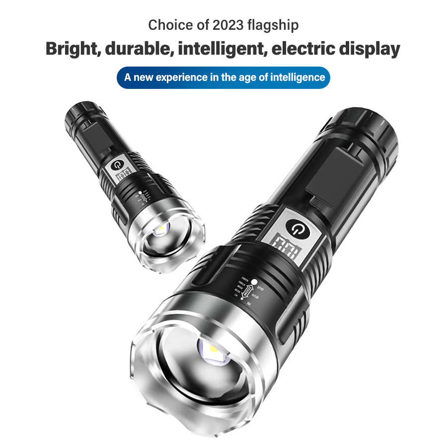 고출력 200000LM LED 손전등 내장 배터리 타입 - Outdoor Power For Lights 리뷰 및 가격