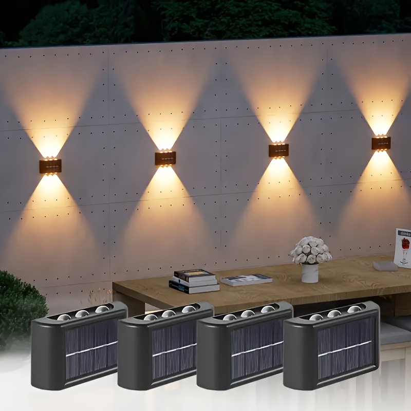 LED 태양광 조명 야외 방수 솔라 벽등 위아래 발광  - Outdoor Power For Lights 리뷰 및 가격