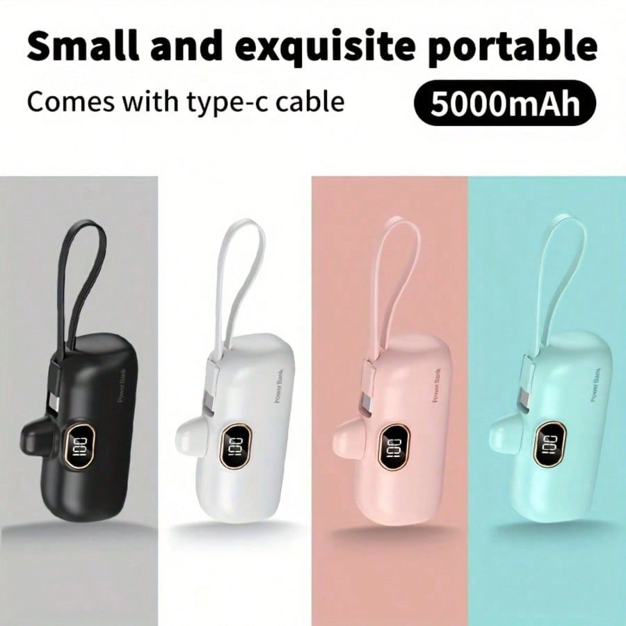 미니 휴대용 고속 충전 파워 뱅크, 립스틱 크기의 컴팩 - Outdoor Power Wire 리뷰 및 가격