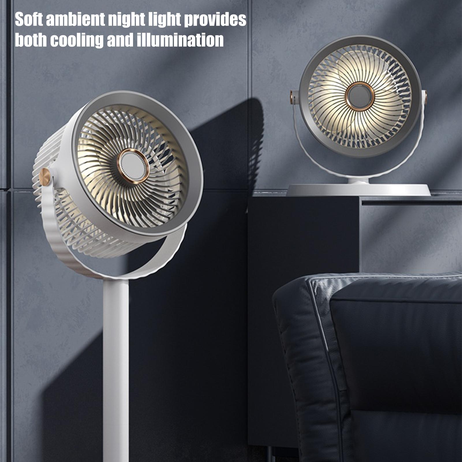 스탠딩 팬 충전식 5단 속도 조절 무소음 스탠드형 야간 - Outdoor Power Pedestal 리뷰 및 가격