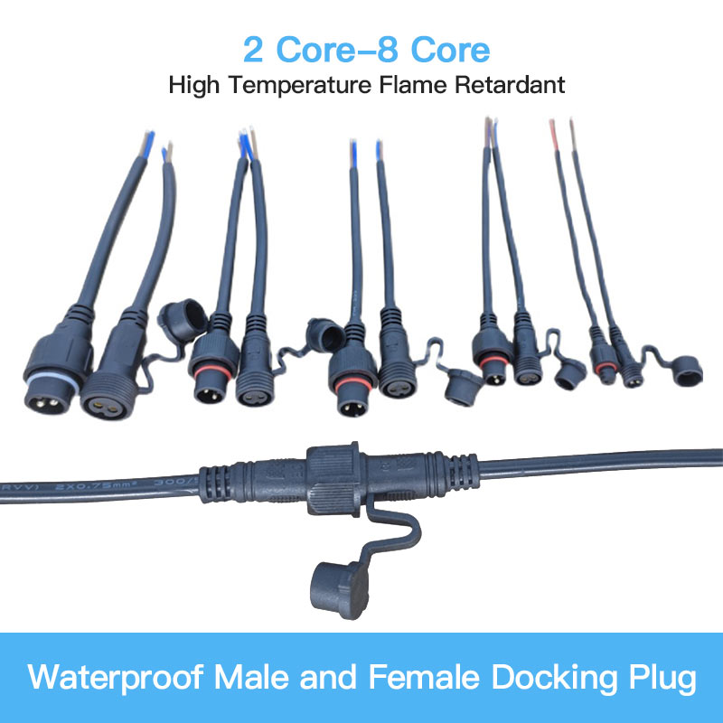 암수 익스텐션 와이어 커넥터, 사각 플러그 버트 코드, - Outdoor Power Extension 리뷰 및 가격