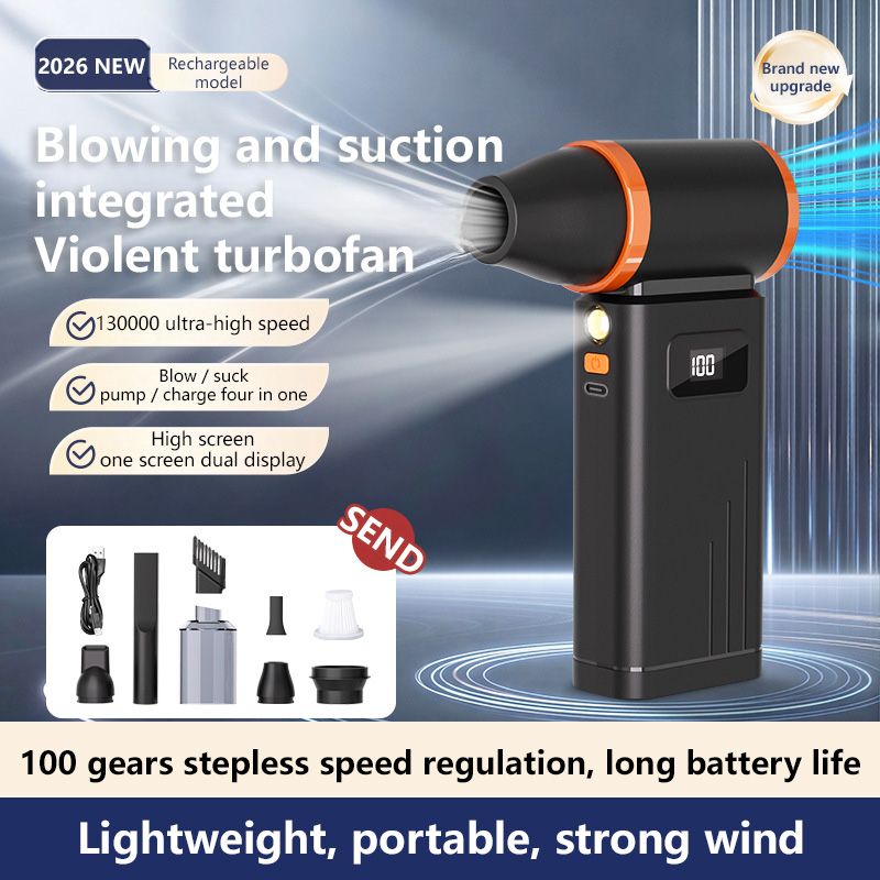 휴대용 진공청소기 2-in-1 흡입/블로우 고속 USB - Outdoor Power Brush 리뷰 및 가격